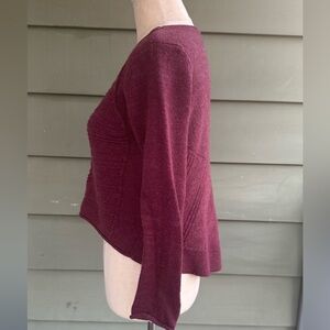 Women's Burgundy Sweater